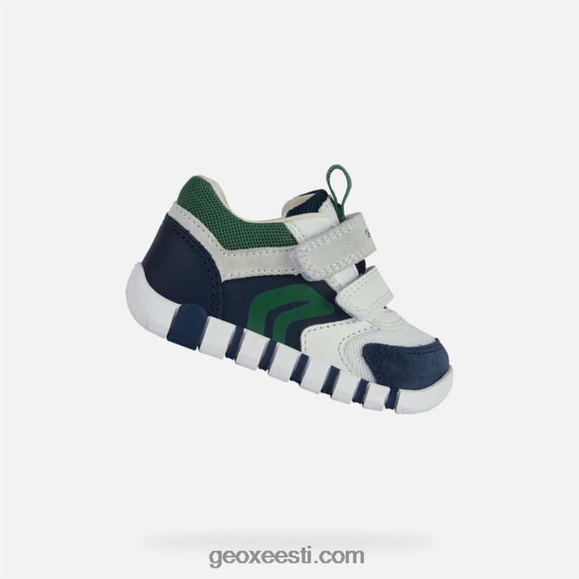 iupidoo kallisJ4Z02T1455 Geox valge/merepunane