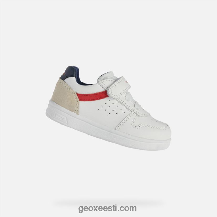 djrocki väikelapsJ4Z02T1579 Geox valge/punane