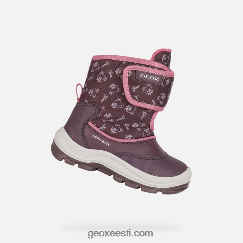 flanfil abx väikelapsJ4Z02T1512 Geox ploomi/tume fuksia