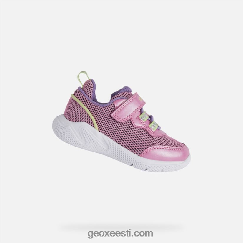 sprintye beebiJ4Z02T1438 Geox fuksia/happeroheline