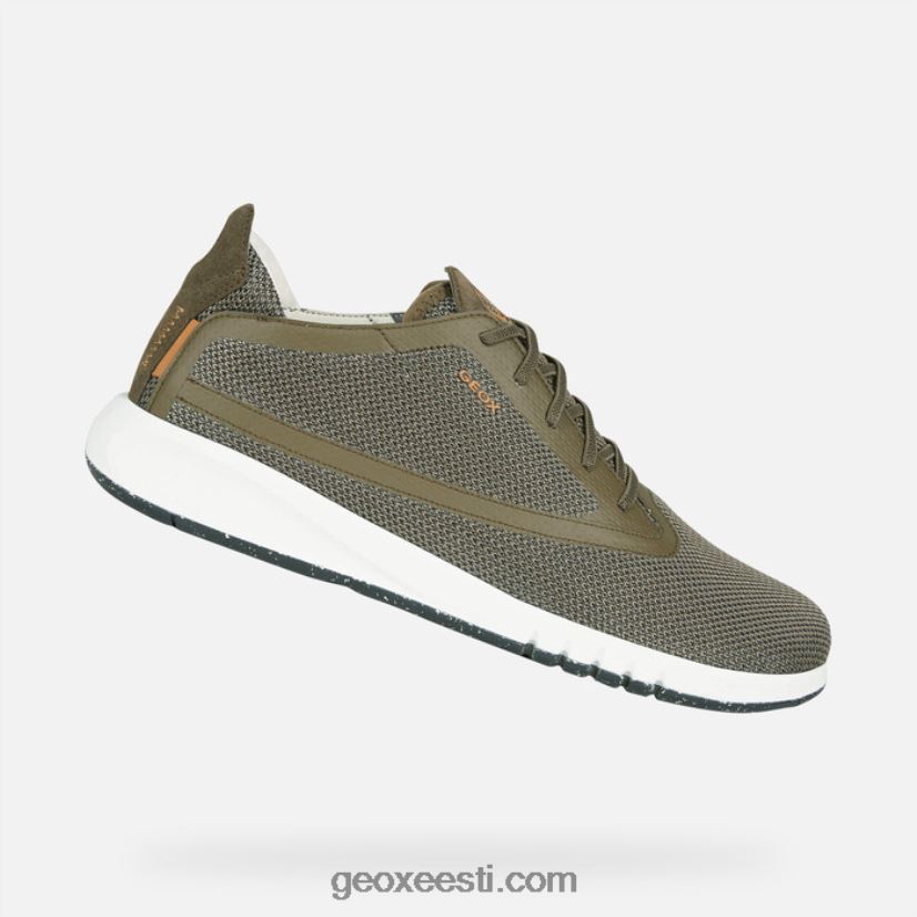 aerantis mehed J4Z02T885 Geox tume oliiv