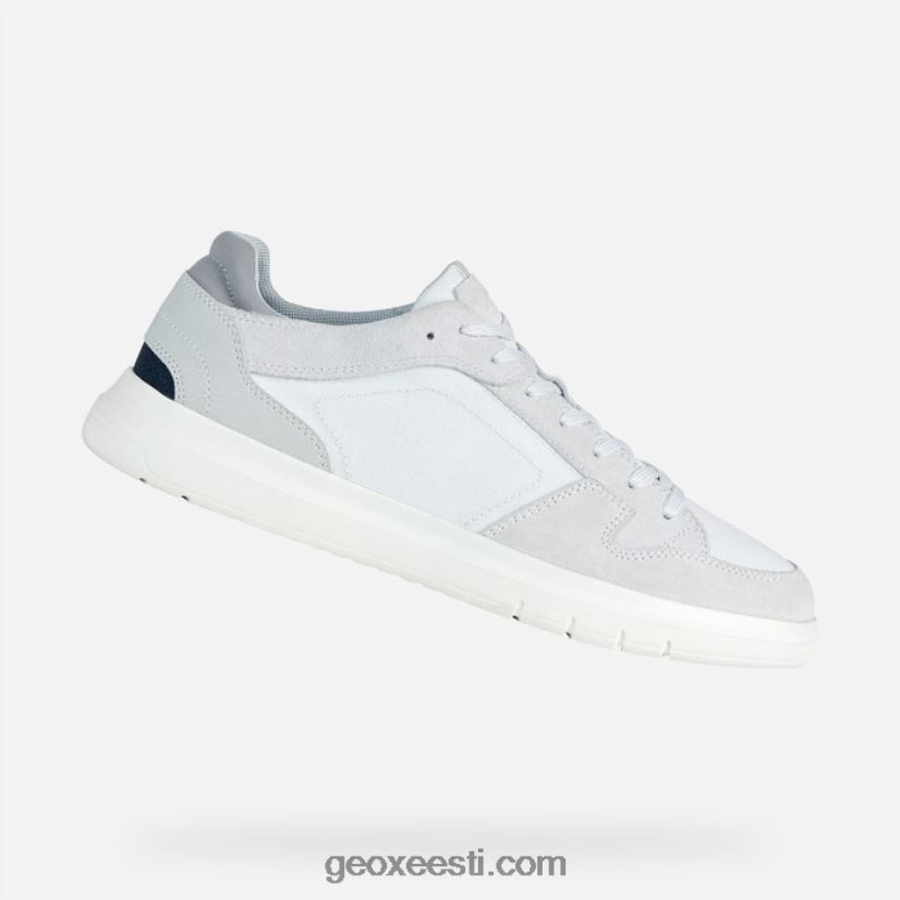 merediano mehed J4Z02T1778 Geox valkjas/valge