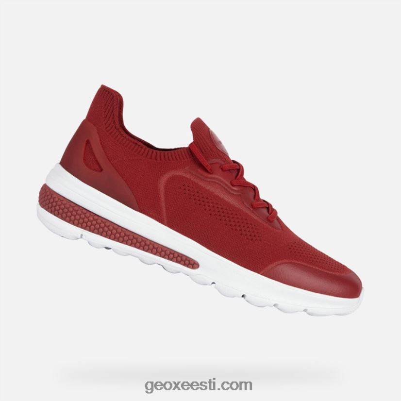 spherica actif mehed J4Z02T637 Geox tumepunane