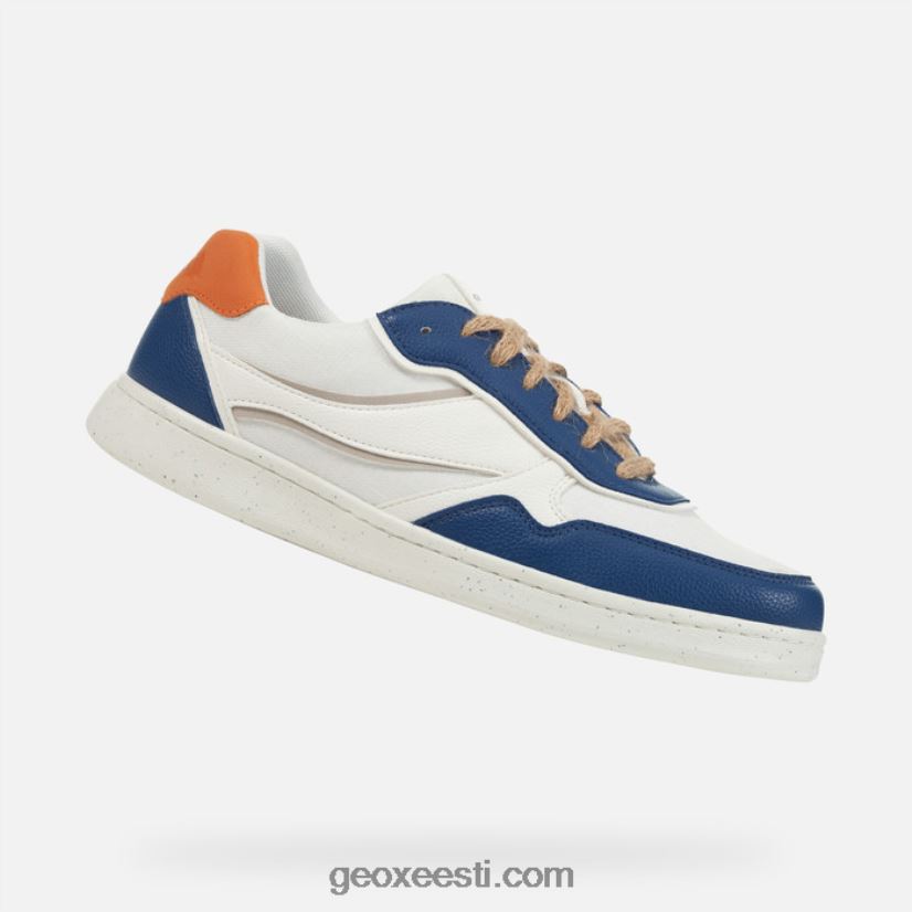 warrens mehed J4Z02T756 Geox teksad/valged