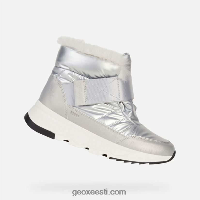 falena abx naised J4Z02T1703 Geox hõbe/helehall