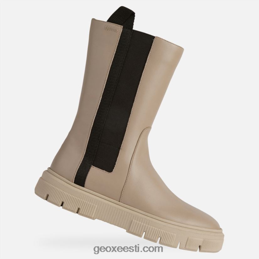 isoot naised J4Z02T383 Geox hele taupe