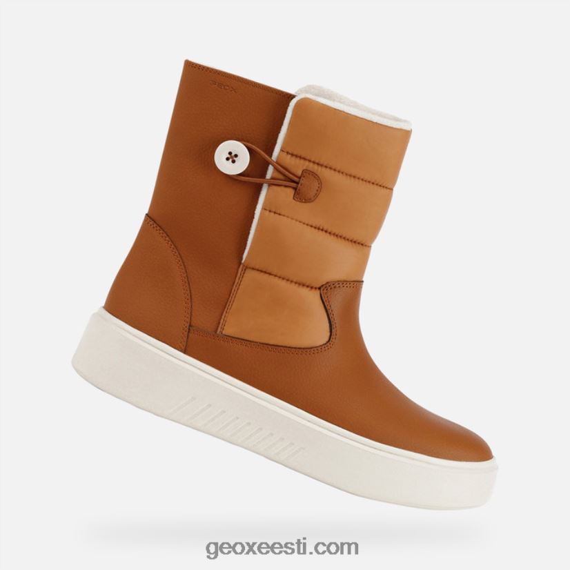 nhenbus naised J4Z02T299 Geox konjak/pronks