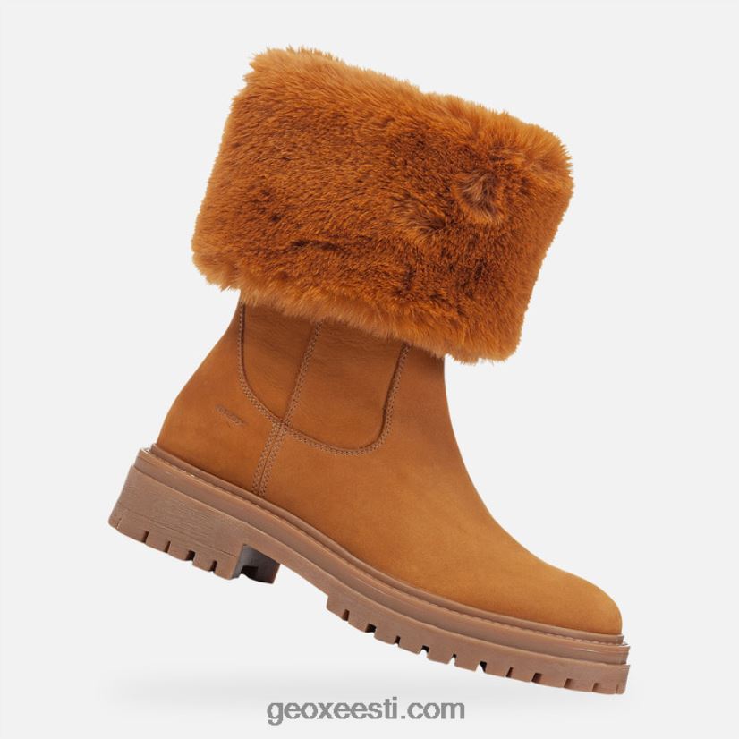 iridea naised J4Z02T361 Geox konjak