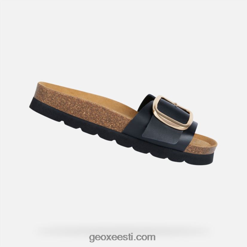 brionia kõrge naised J4Z02T277 Geox must