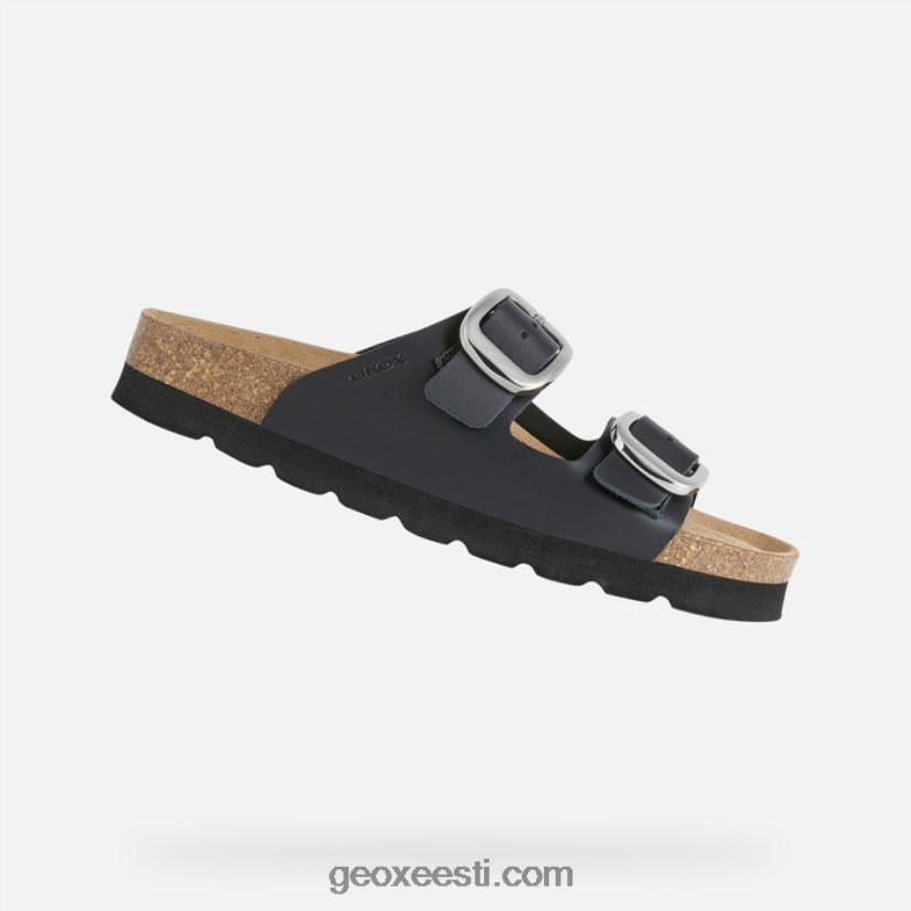 brionia kõrge naised J4Z02T558 Geox must