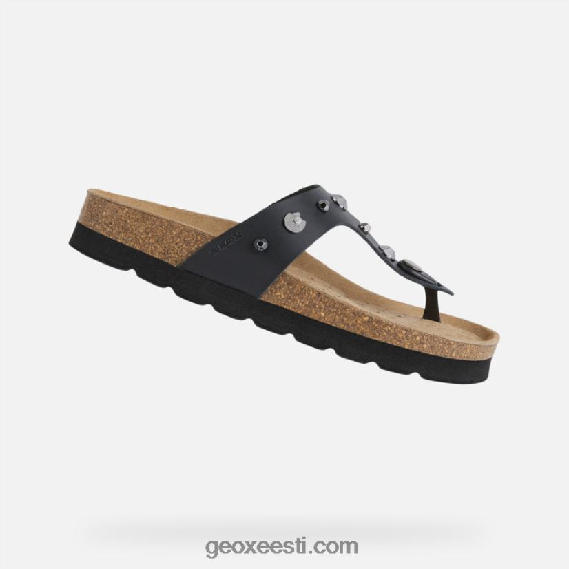 brionia kõrge naised J4Z02T602 Geox must