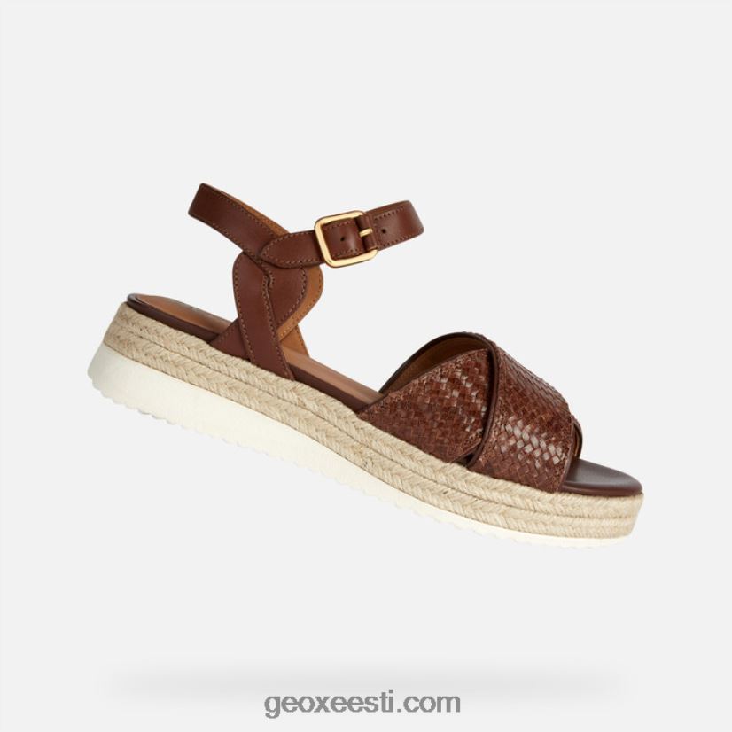 eolie naised J4Z02T168 Geox pruun