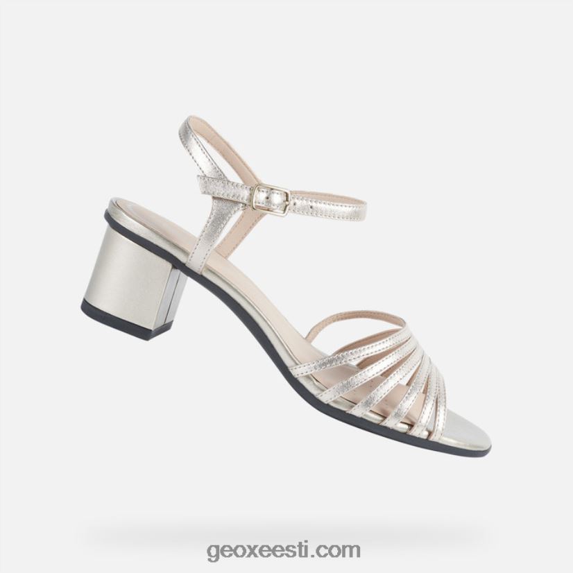 ilusti 50 naised J4Z02T433 Geox šampanja