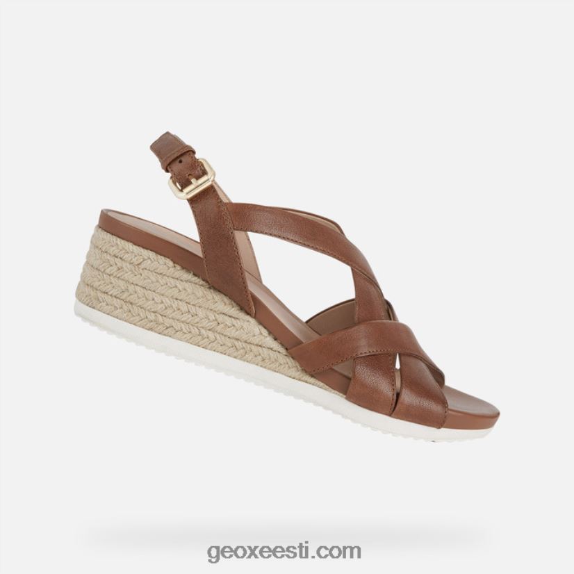 ischia corda naised J4Z02T453 Geox pruun