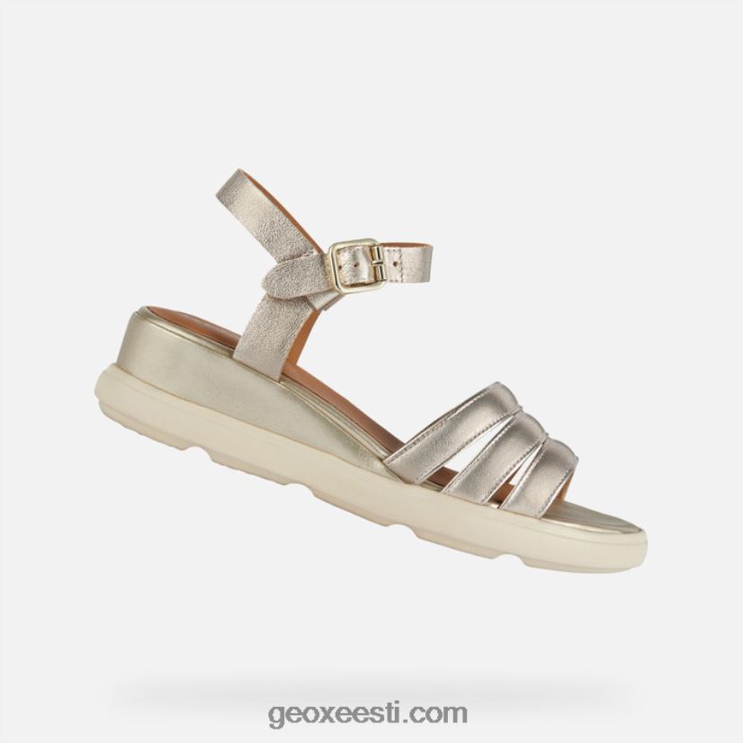 pisa naised J4Z02T188 Geox hele kuldne