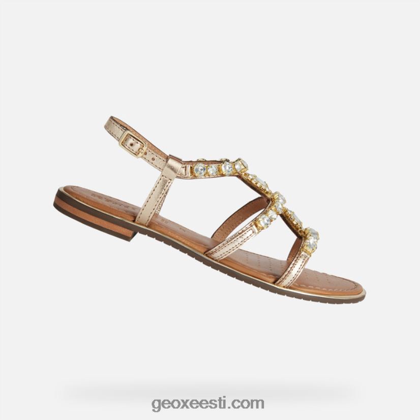 sozy pluss naised J4Z02T206 Geox hele kuldne