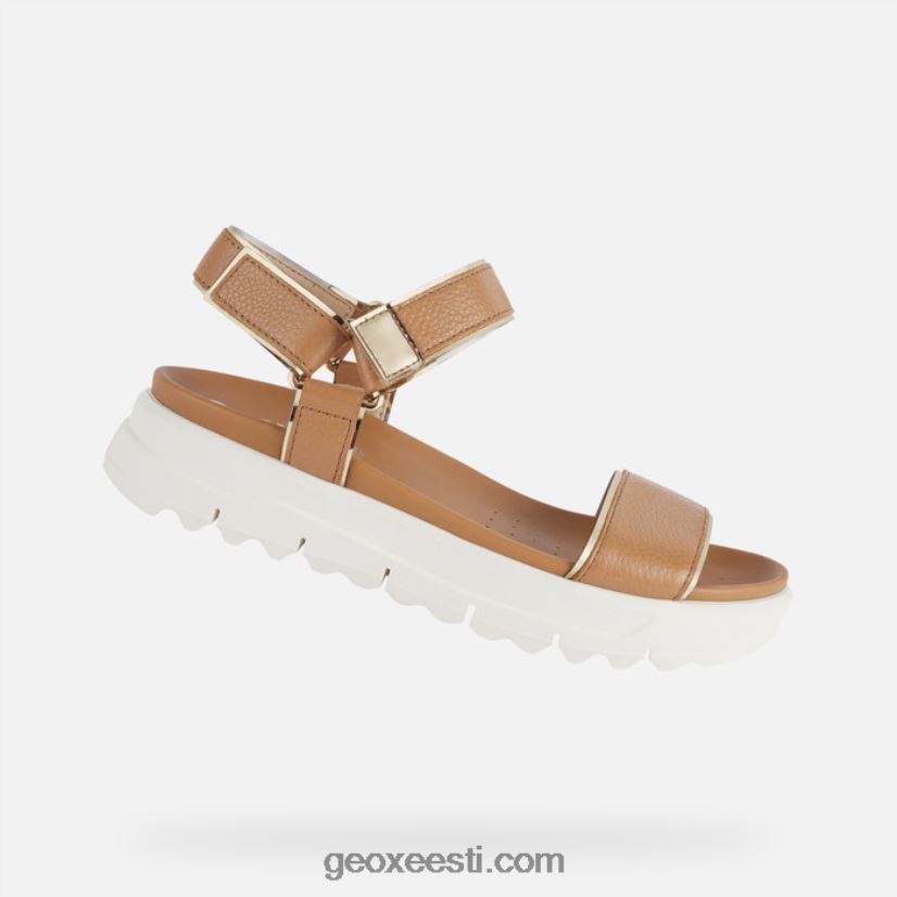 xand 2.1s naised J4Z02T141 Geox kaamel/hele kuld