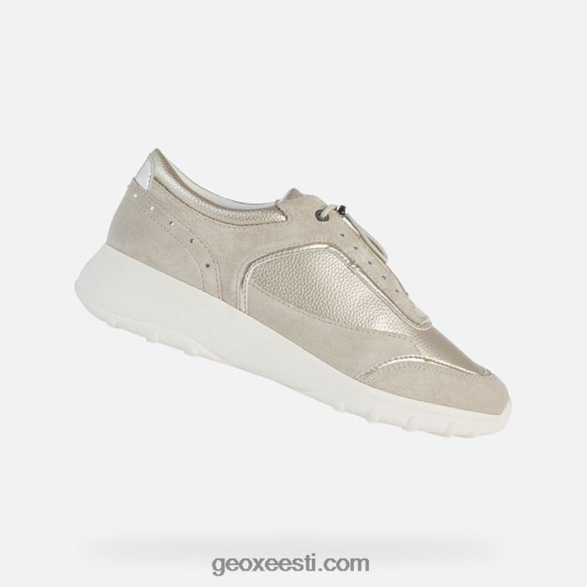 alleniee naised J4Z02T518 Geox helekuldne/hele taupe