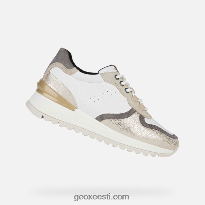 desya naised J4Z02T332 Geox valge/lt taupe