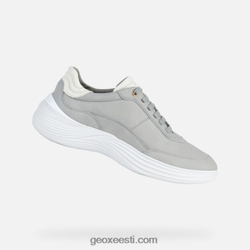 fluctis naised J4Z02T90 Geox helehall/valge