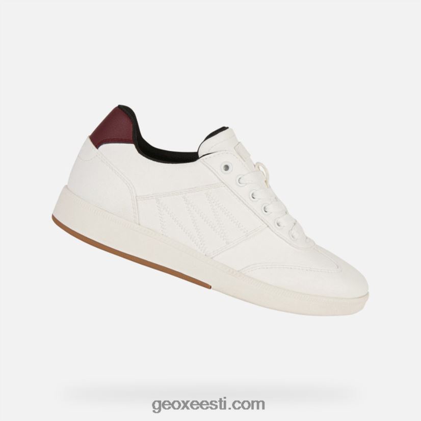 meleda naised J4Z02T253 Geox valge/tume Burgundia