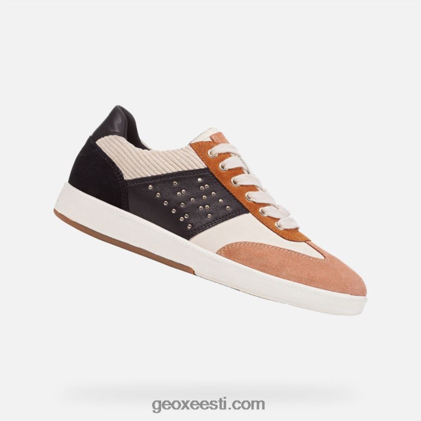 meleda naised J4Z02T314 Geox kreemjas/must