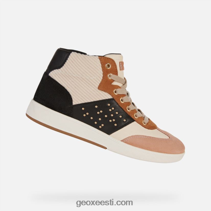 meleda naised J4Z02T396 Geox kreemjas/must