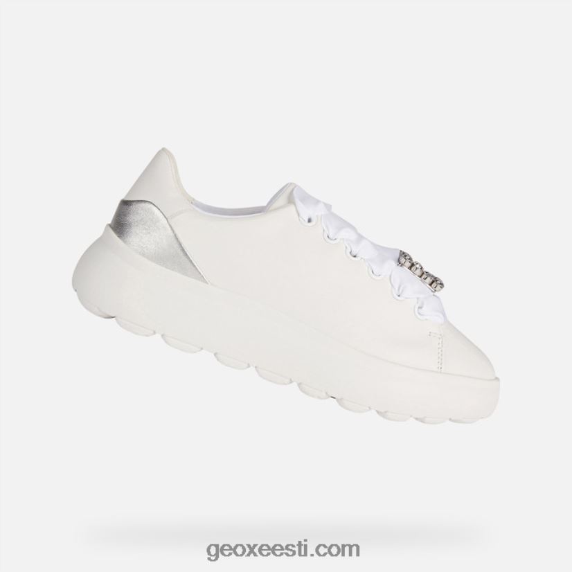 spherica ec4.1 naised J4Z02T267 Geox valge/hõbedane