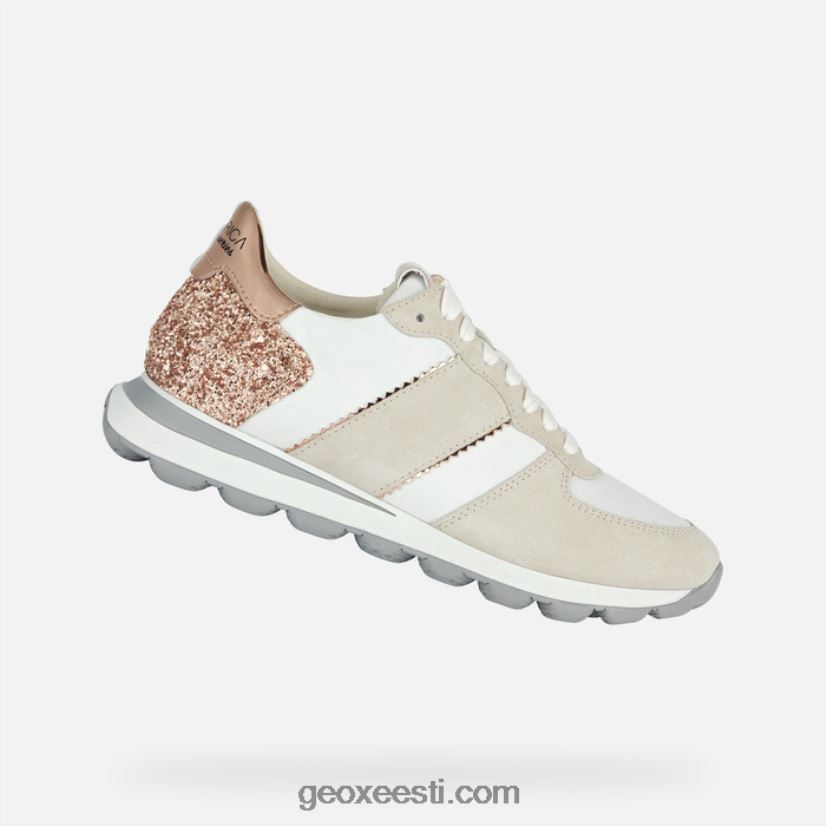 spherica vseeria naised J4Z02T1658 Geox valge/roosa kuld