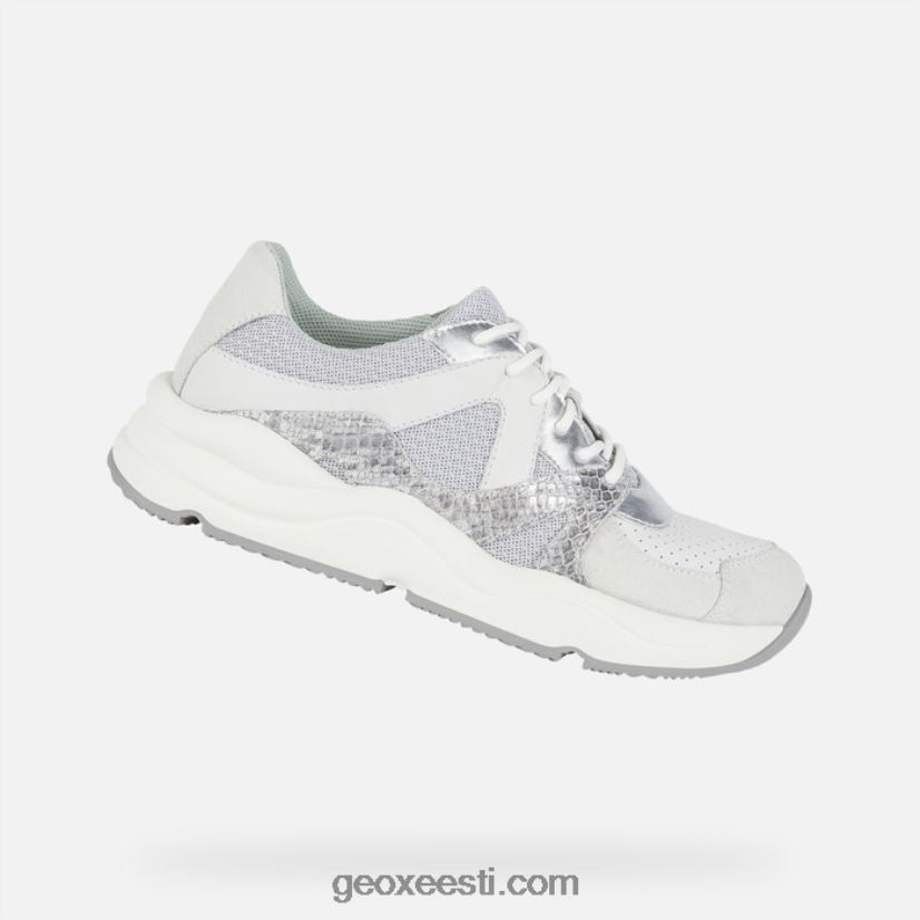 topazio naised J4Z02T1740 Geox helehall/valge