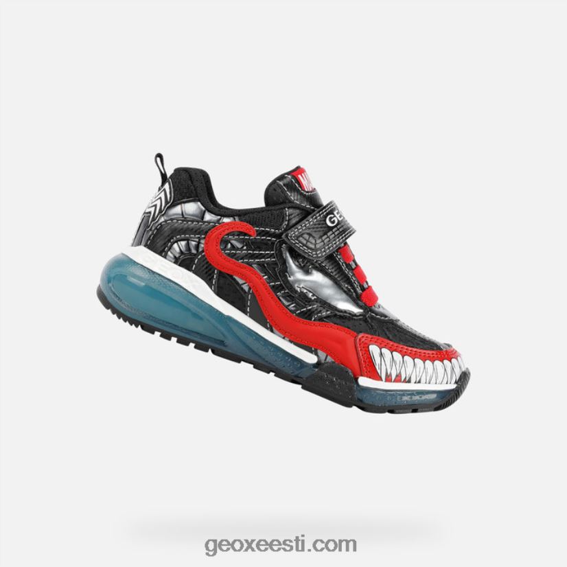 bayonyc juunior poisid J4Z02T1023 Geox must/punane