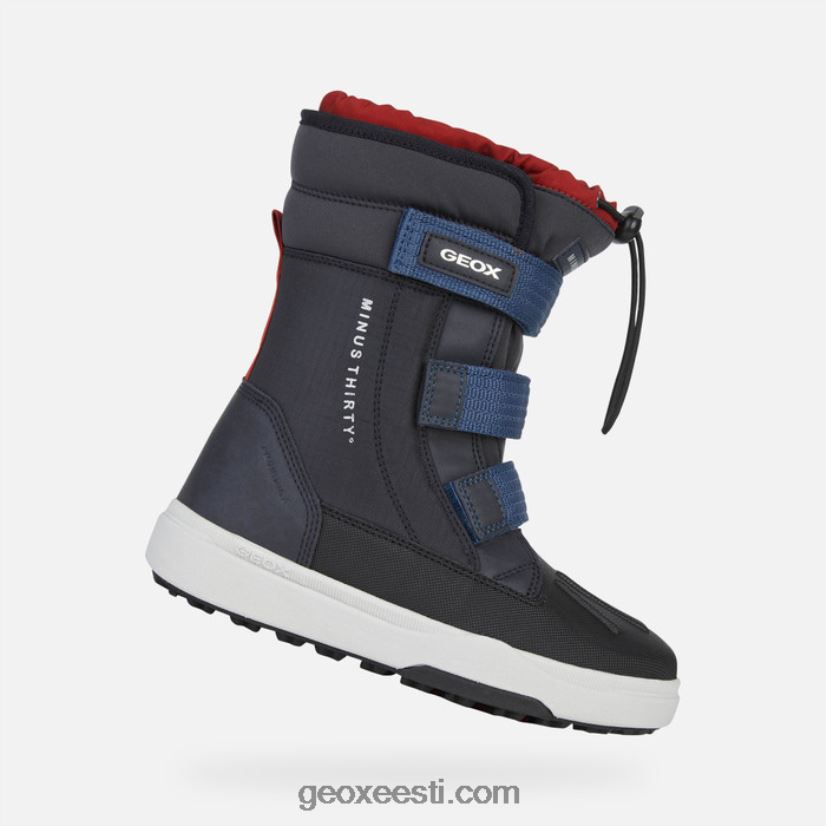 bunshee lk abx poisid J4Z02T1318 Geox mereväe/punane