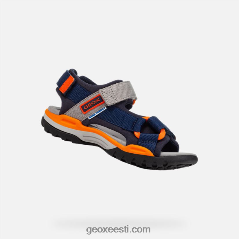 borealis poisid J4Z02T1315 Geox merevägi/oranž