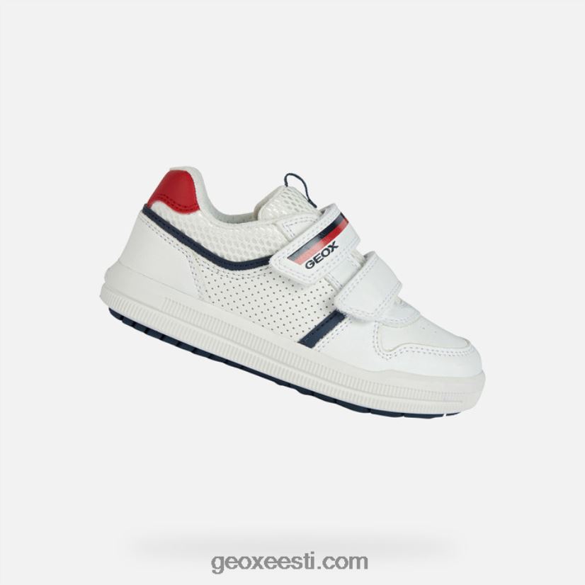 arzach poisid J4Z02T1276 Geox valge/merepunane