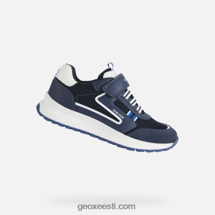 briesee poisid J4Z02T1981 Geox mereväe/valge