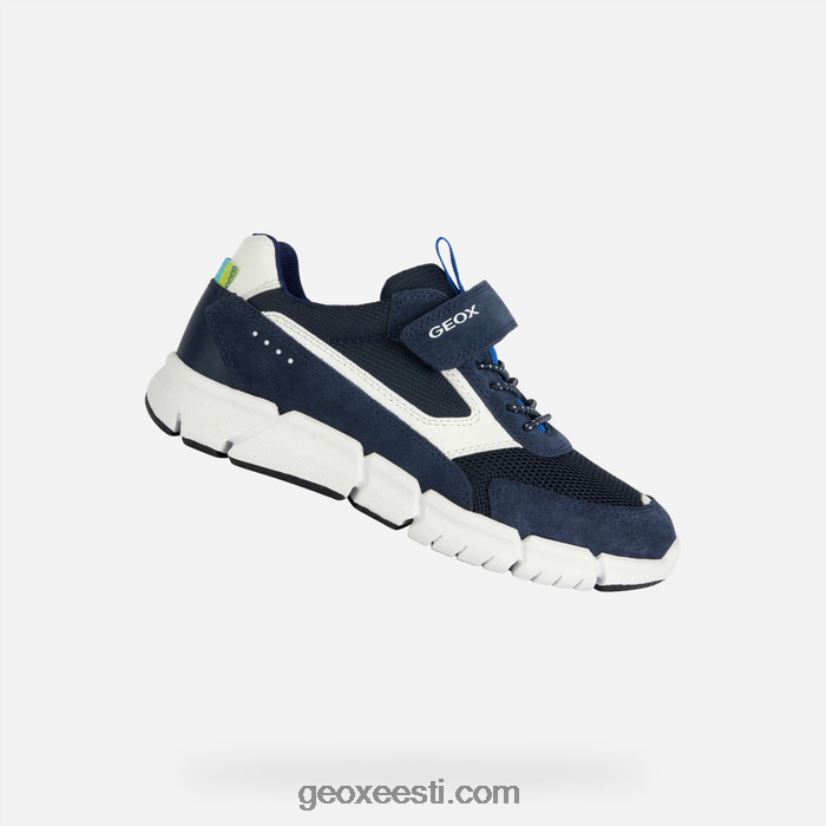 flexyper poisid J4Z02T1968 Geox mereväe/valge