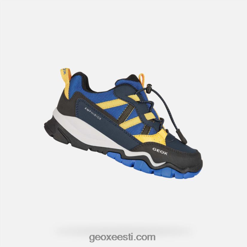 montrack abx poisid J4Z02T1355 Geox kuninglik/kollane