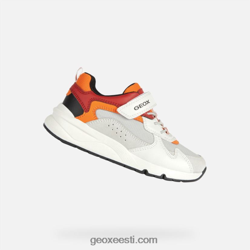 rooner poisid J4Z02T1976 Geox valge/punane