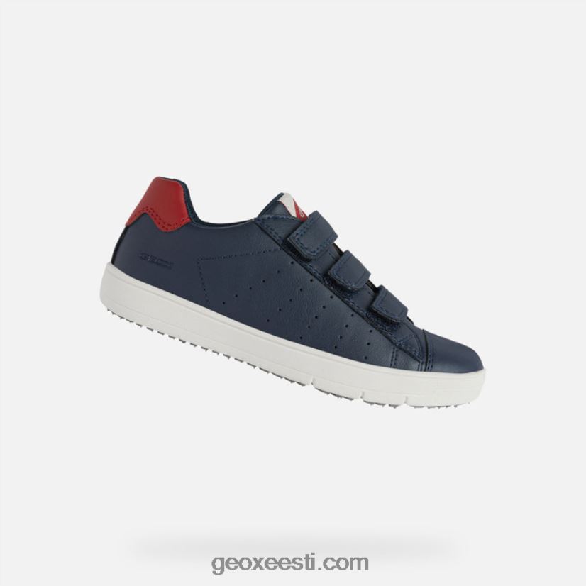 silenex poisid J4Z02T2005 Geox mereväe/punane