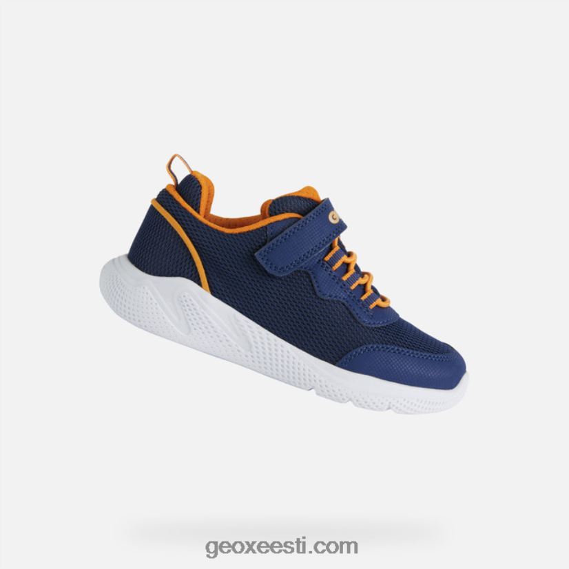 sprintye juunior poisid J4Z02T1350 Geox merevägi/oranž
