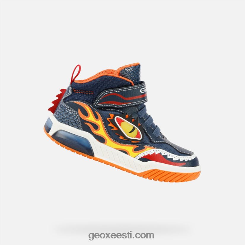 inek poisid J4Z02T1416 Geox merevägi/oranž