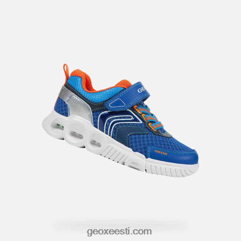 wroom poisid J4Z02T1380 Geox kuninglik/oranž