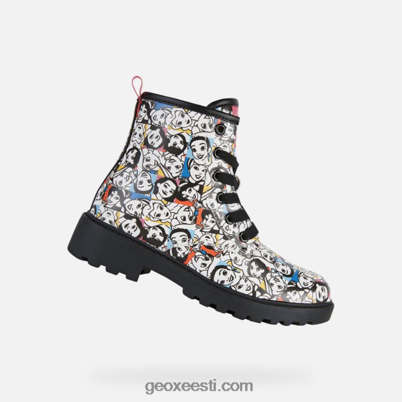 juhtumisi tüdrukud J4Z02T1201 Geox valge/mitmevärviline