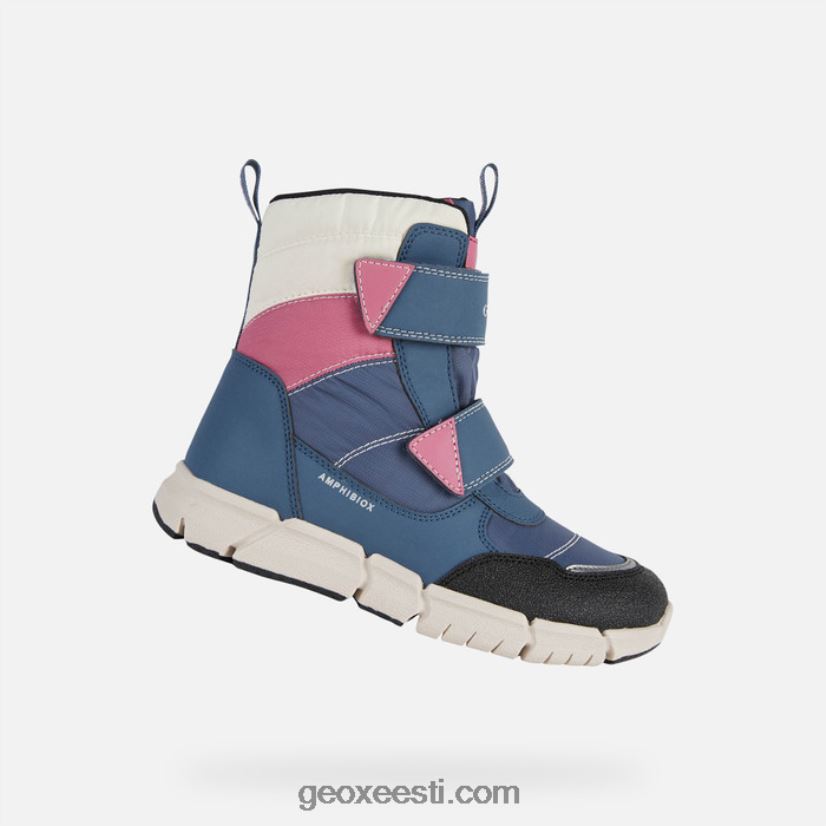 flexyper abx juunior tüdrukud J4Z02T1042 Geox avio/fuksia