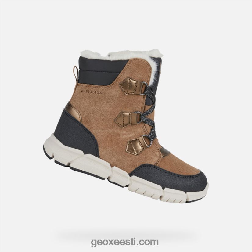 flexyper abx tüdrukud J4Z02T1092 Geox viski/must