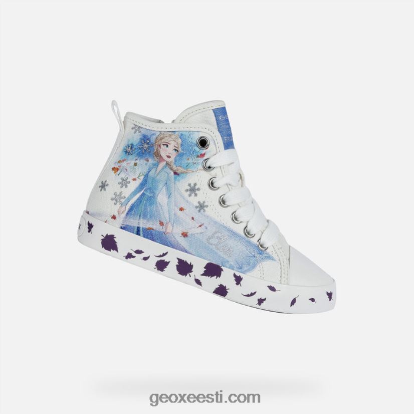 ciak tüdrukud J4Z02T1096 Geox valge/mitmevärviline