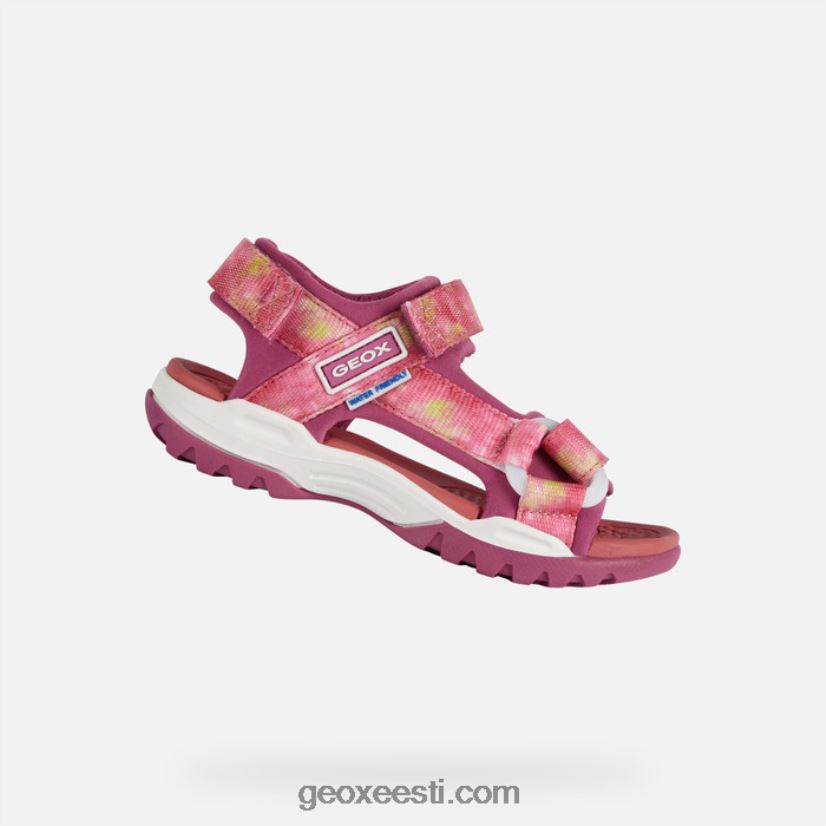 borealis tüdrukud J4Z02T1080 Geox tsüklamen/hele korall