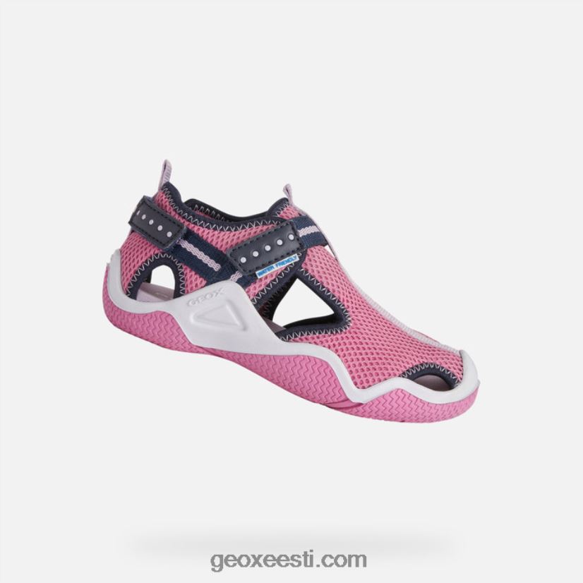 kahlaja juunior tüdrukud J4Z02T1050 Geox fuksia/merevägi