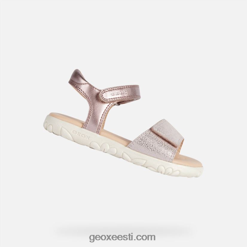 sandaalid haiti tüdrukud J4Z02T1058 Geox hele roos