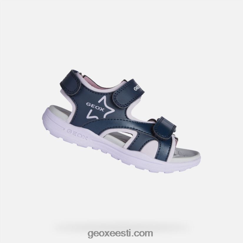 vaniett tüdrukud J4Z02T1141 Geox merevägi/orhidee